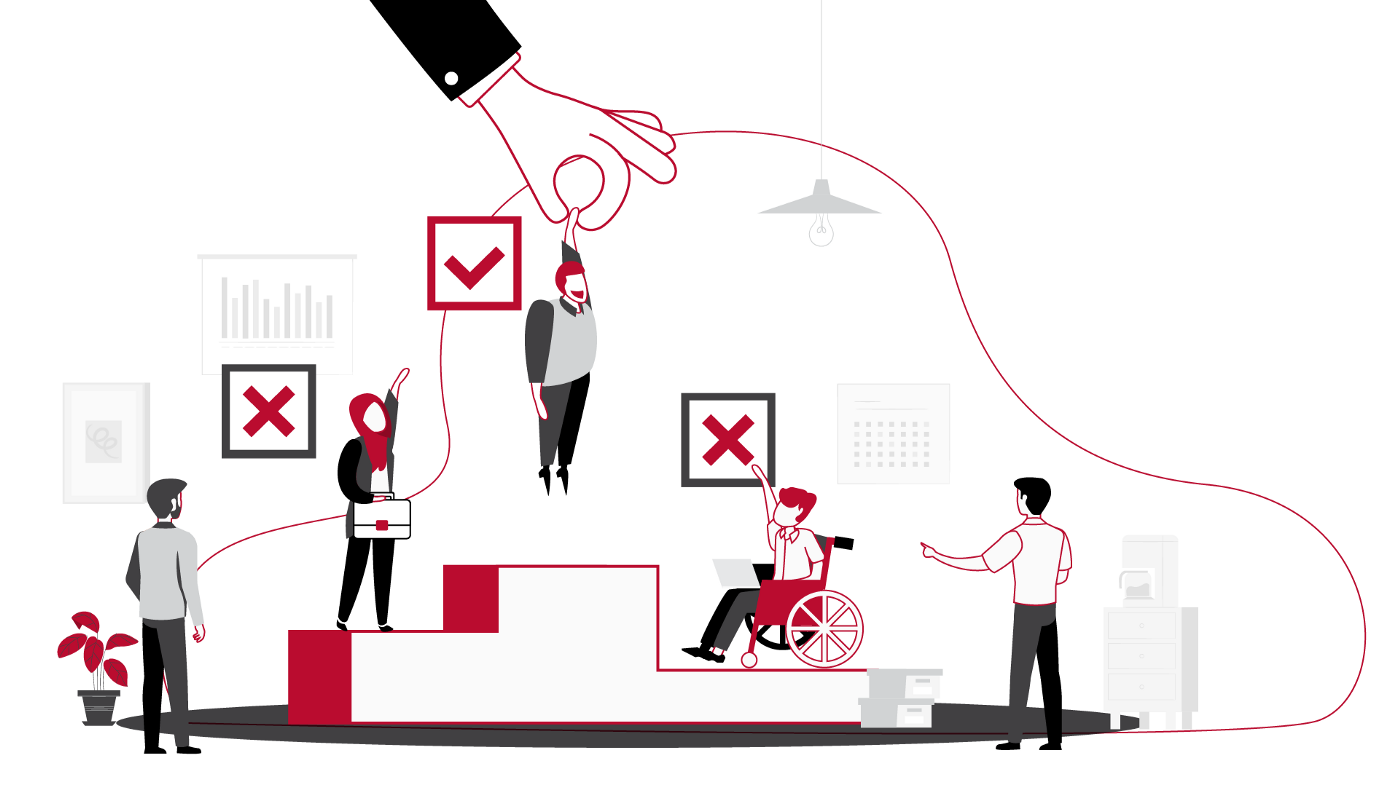 Discrimination starts and stops with us